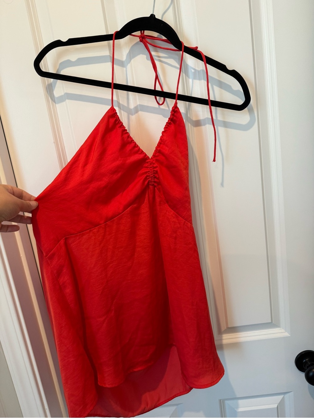 Banana Republic Red Halter Cami
